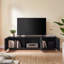Meuble télé moderne avec rangement de 63 po de largeur et meuble télé pour téléviseur de 70 po ou moins-1320392555-1322305815