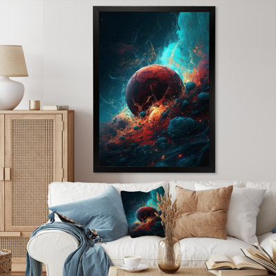 Imagine Space I - Space, reproduction d'art mural