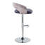 Ensemble de tabourets de bar réglables avec repose-pieds arrondi-172244206-172244207-172244205