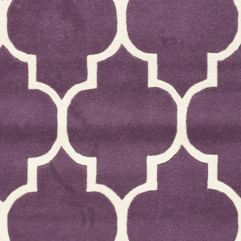 Carolene Hand Tufted Wool Geometric Rug, Runner 2'3" x 9'