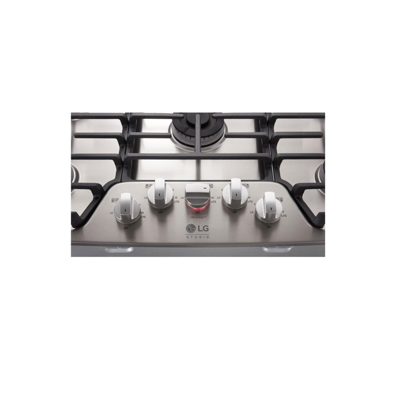 36" Natural Gas Cooktop with 5 Burners