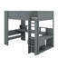  Lit mezzanine avec bureau Gaming-1812817782