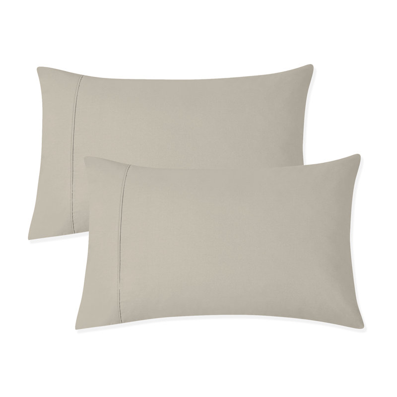 100% Cotton Ultra-Light Pillowcases, White, Standard