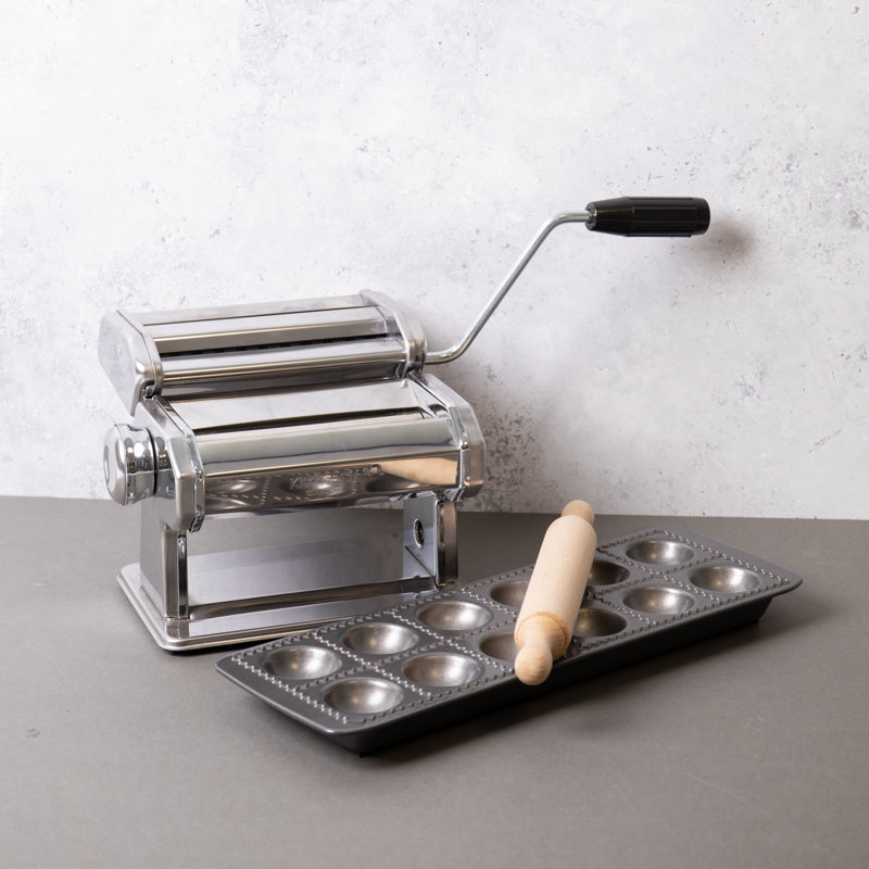 World Of Flavours Pasta Machine Set, Silver