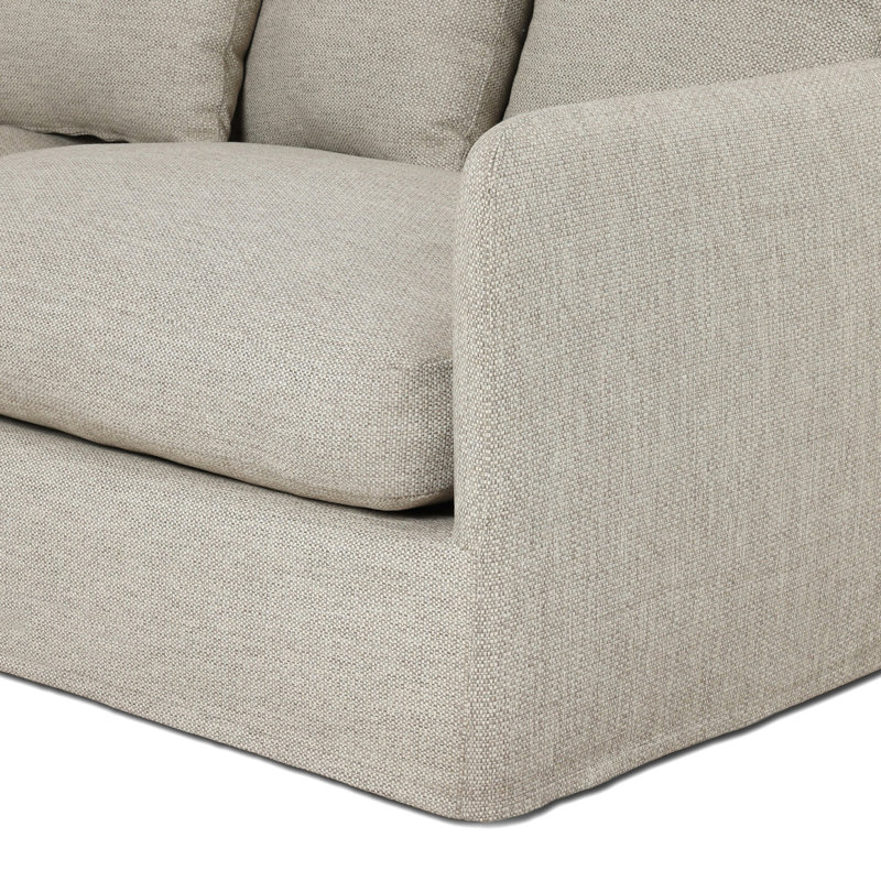 Dade Outdoor 3 - Seat Patio Sofa, Faye Sand