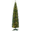 Grand sapin de Noël artificiel pré-éclairé avec lumières DEL