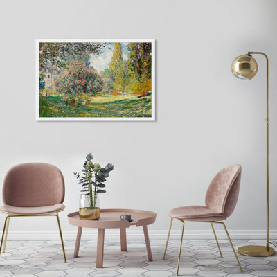 «Classic Garden Landscape» par Oliver Gal - reproduction de cadre photo