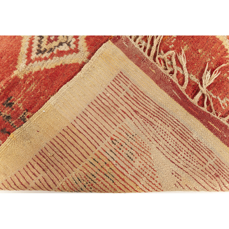 Vintage One-of-a-Kind Rectangle 5'8" X 9'10" Area Rug