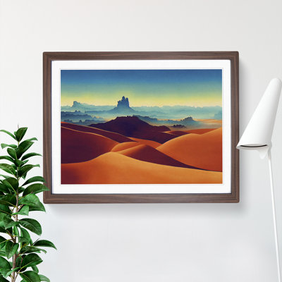 Desert In Watercolour Vol.1 - Single Picture Frame Painting
