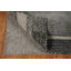 Tapis gris en laine gris de style Gabbeh 5 x 7