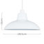 12.2cm H Metal Bowl Pendant Shade ( Clip On )-1048060208