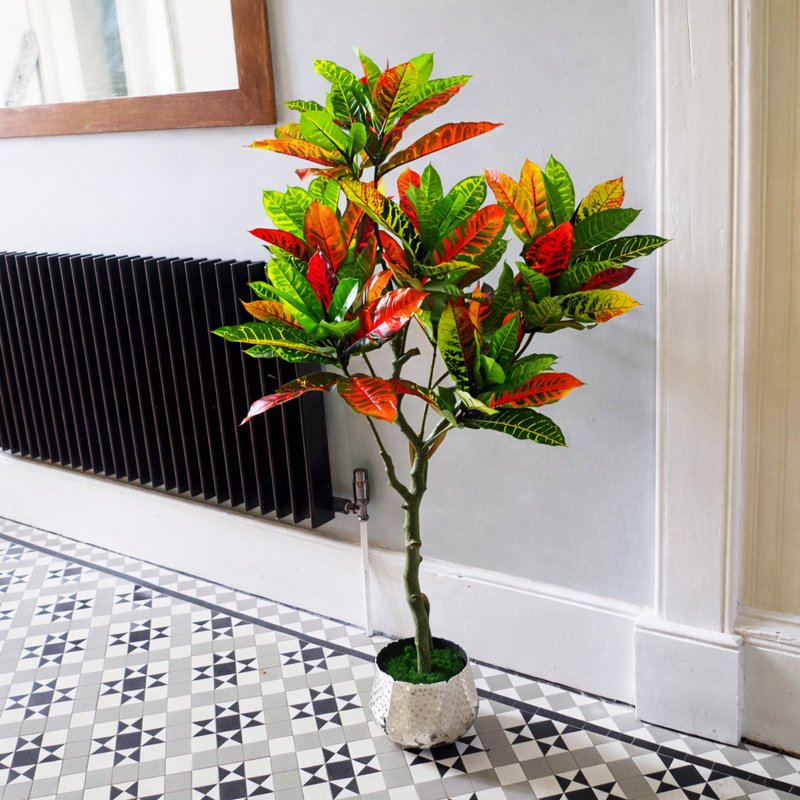 130cm Faux Fiddle Leaf Fig Tree in Pot Liner
