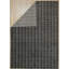 8x10 Brown Hand-Knotted Wool Viscose Gridwork Geometric Modern Contemporary Carpet Rug