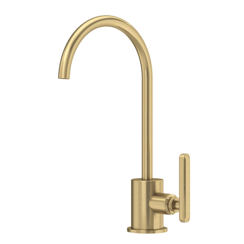 Apothecary Filter Kitchen Faucet, Antique Gold