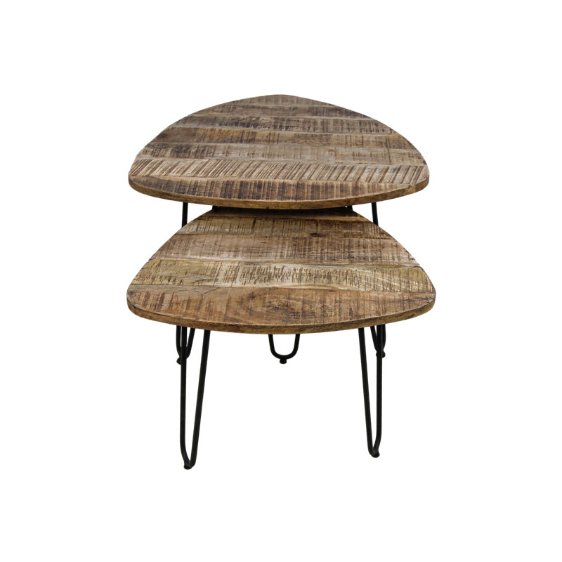 Novalee 2 Piece Side Table Set