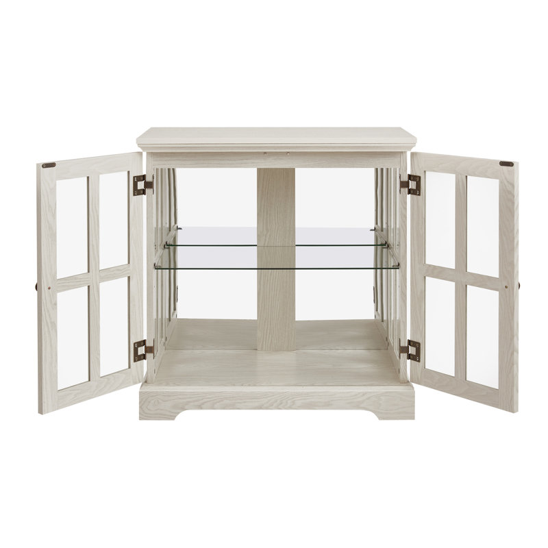 Vitrine d'exposition à DEL, vitrine avec tablettes réglables, Blanc
