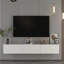 Meuble télé mural avec rangement de 71 po pour téléviseur de 80 po ou moins Hamman-1028832657
