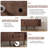 Chader Modern Wood 69" TV Stand for TVs up to 75" with Drawers and Shelf Storage