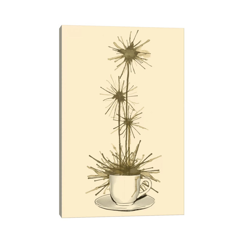 Fleur de minuit - reproduction d'art murale - toile tendue, H 18 po x l 12 po, Toile tendue, Ne s’applique pas