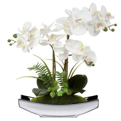 Kunstblume Orchidee in Vase