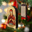 Inspirational Icon 5'' Handmade Wood Shatterproof Photo Ornament