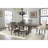 Kalysia 42 " Extendable Rubberwood Rectangular Solid Wood Top with Solid Wood Base Dining Table