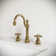 Widespread 2-handle Bathroom Faucet with Drain Assembly