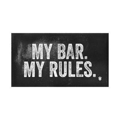 Trinx My Bar, My Rules Bar Runner