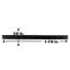 Nero Listelo 3/8 In. X 5-7/8 In. Ceramic Wall Trim