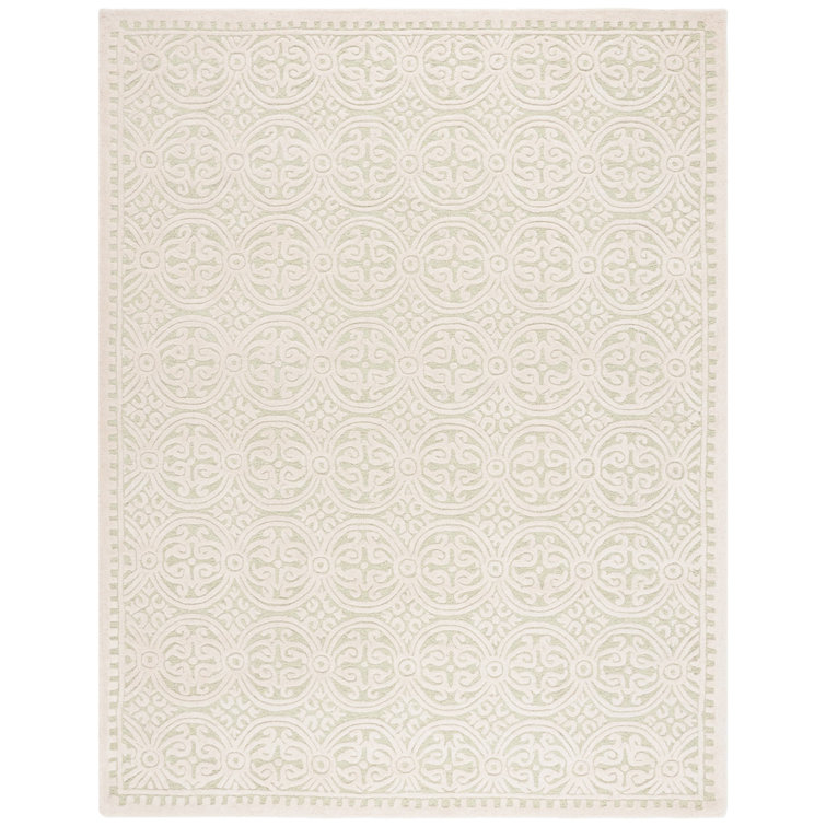 Steve Cambridge Hand Tufted Wool Geometric Rug