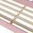 Teddy Fleece Full Upholstered Daybed with LED Lights and Trundle-1083262944
