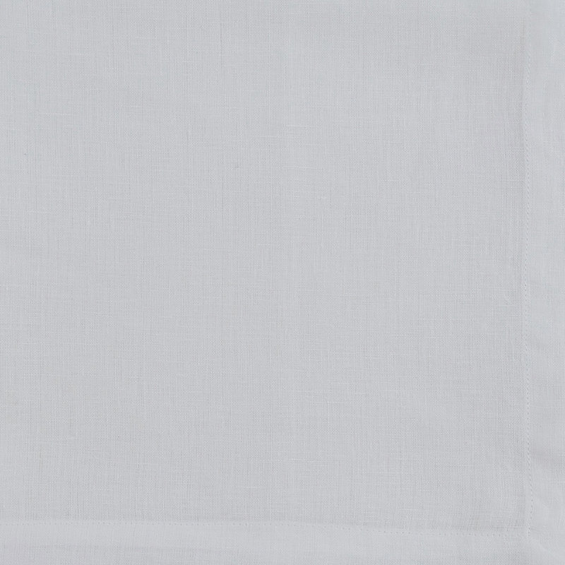 Ensemble de 4 serviettes de table blanches en lin Park Designs, Blanc
