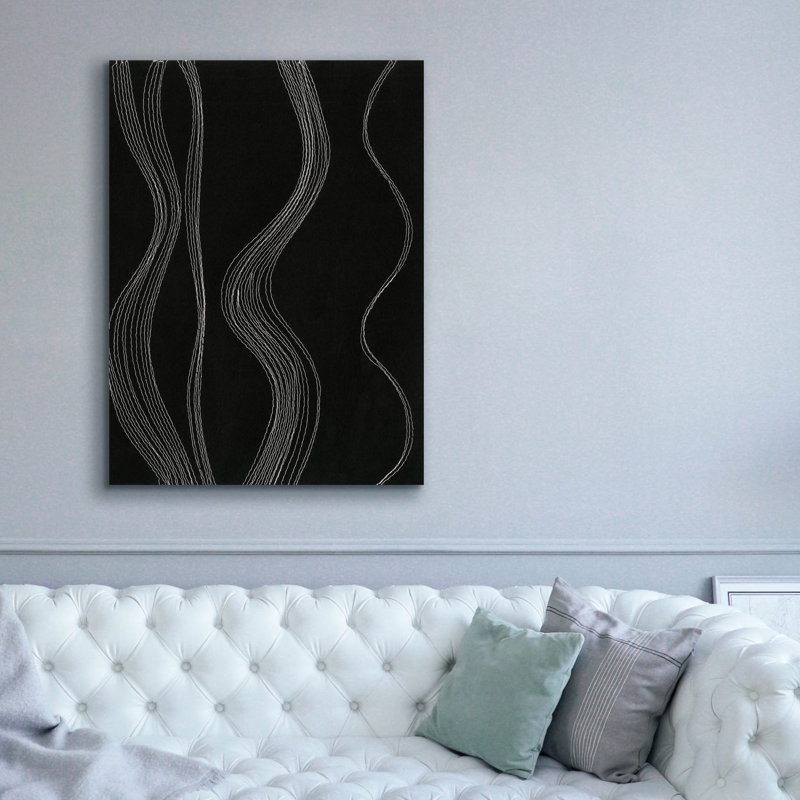 «Rippling Stitches I» par Regina Moore, H 54 po x l 40 po x P 1,5 po