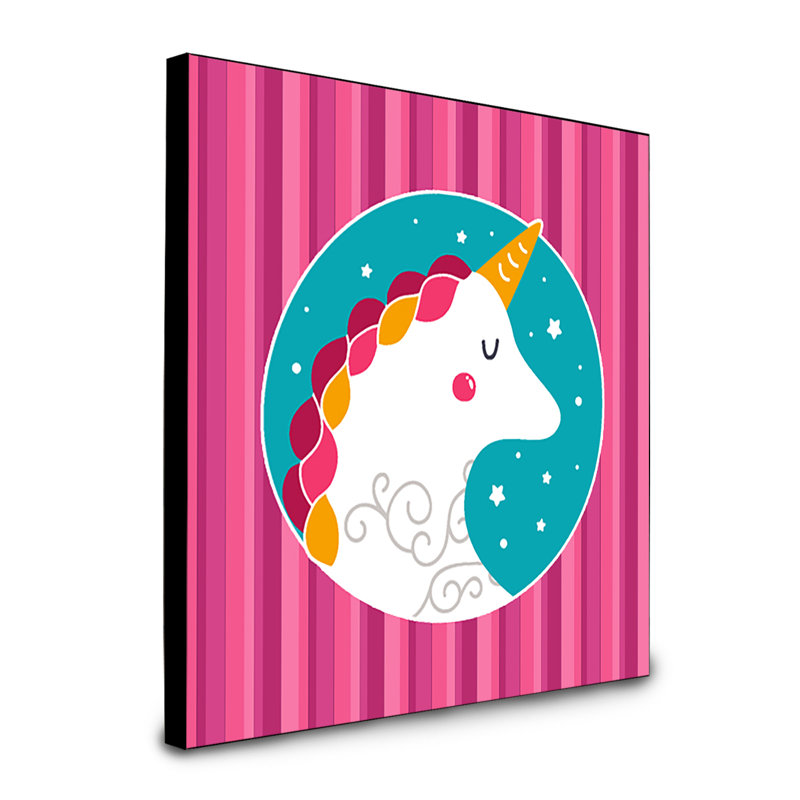 « licorne stripe », art encadré Melfi