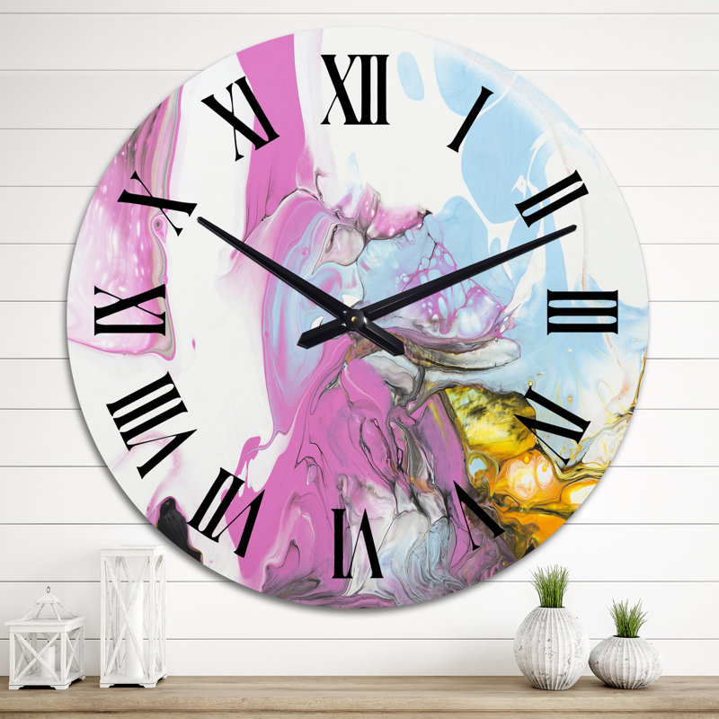Horloge murale très grande, Moyen
