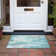 Machine Washable Indoor/Outdoor Claudian ACN1640 Teal Rug