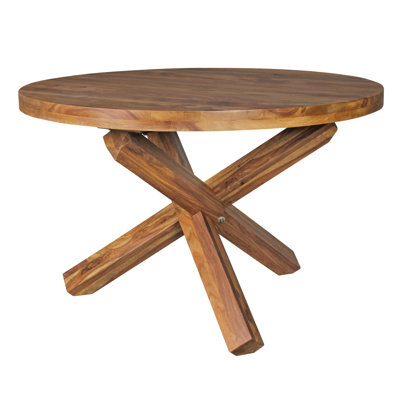 Round Solid Wood Dining Table