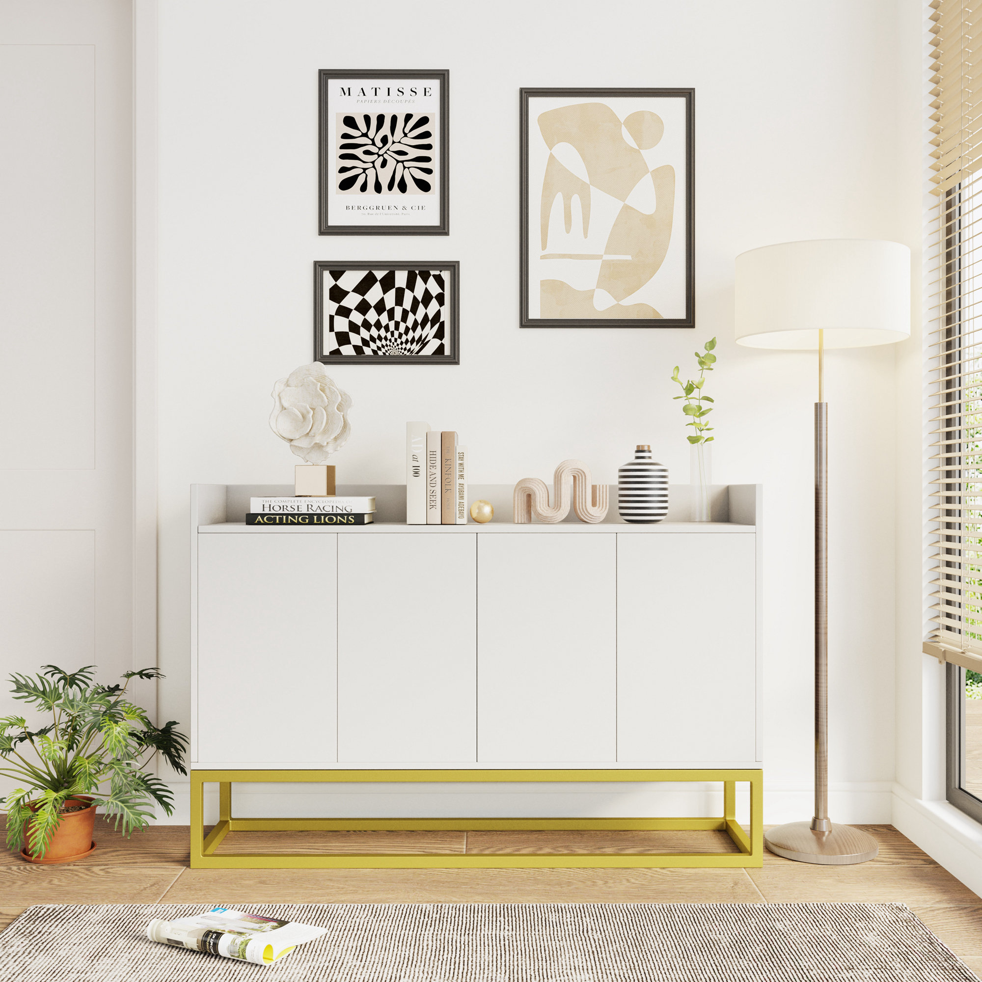 Mercer41 Denysse 47.24'' Sideboard | Wayfair