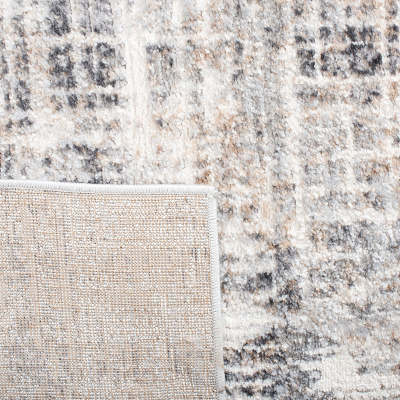 Shivan 100 Performance Abstract Rug, Rectangle 5'1" x 7'6"