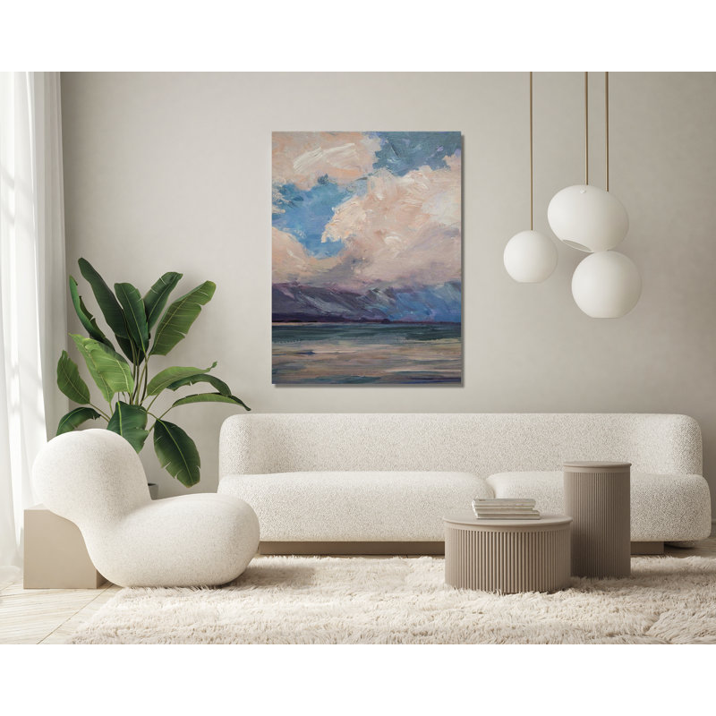 Celadon I by John Beard, Wrapped Canvas, 48" H x 36" W x 1.5" D