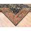 Tapis bleu doux en laine noué à la main 8 pi 1 po x 10 pi 1 po D7C08E815F664AE4B0F1634693D676E1