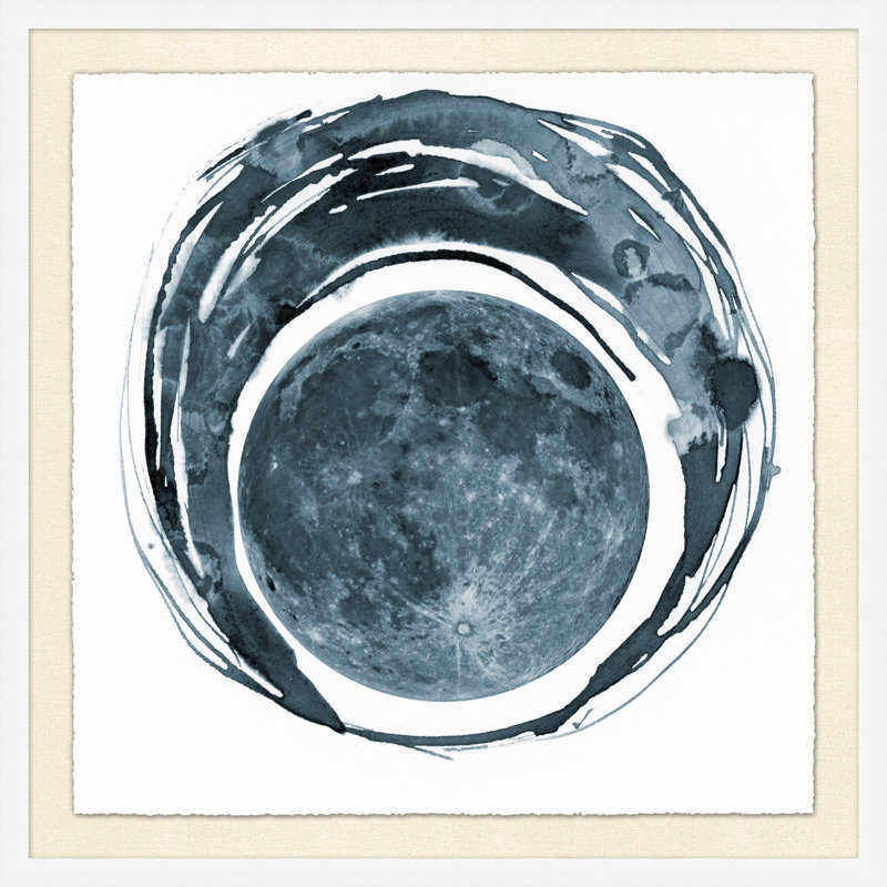Cosmic Coffee 1 par Mat Sanders - Shadowbox, peinture sur papier