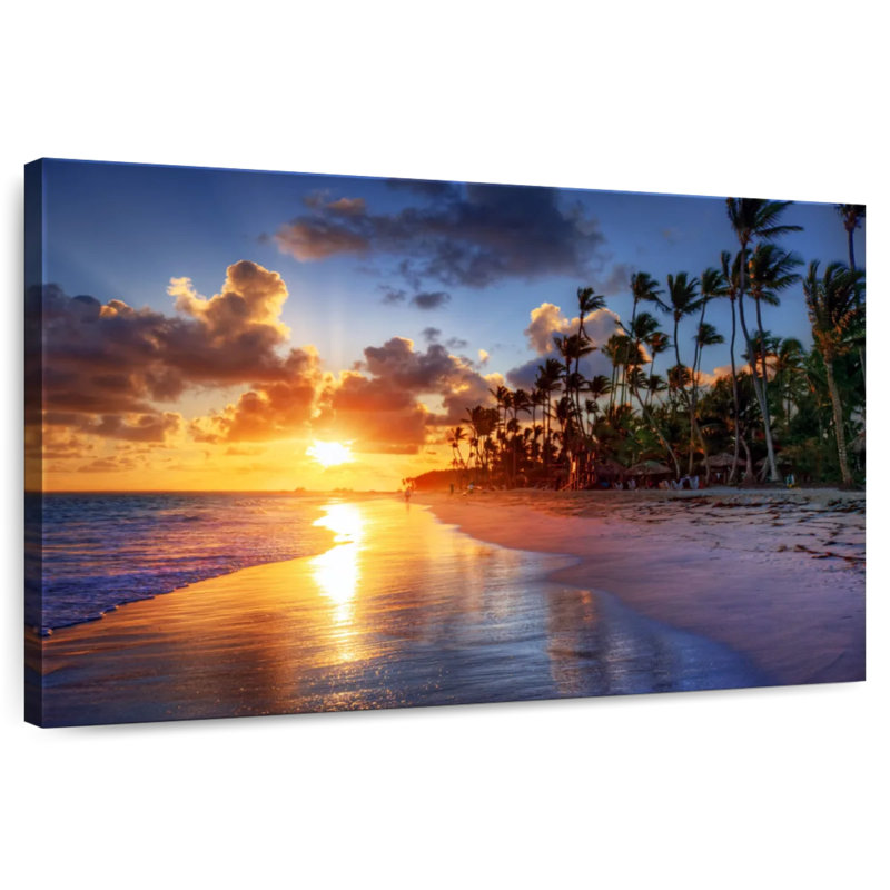 Gillard Morning At Cancun Gillard, 24" H x 36" W