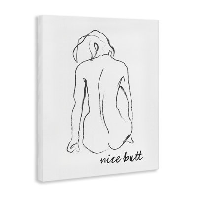 Nice Butt Bathroom Refresh Canvas, design by Lettered and Lined
