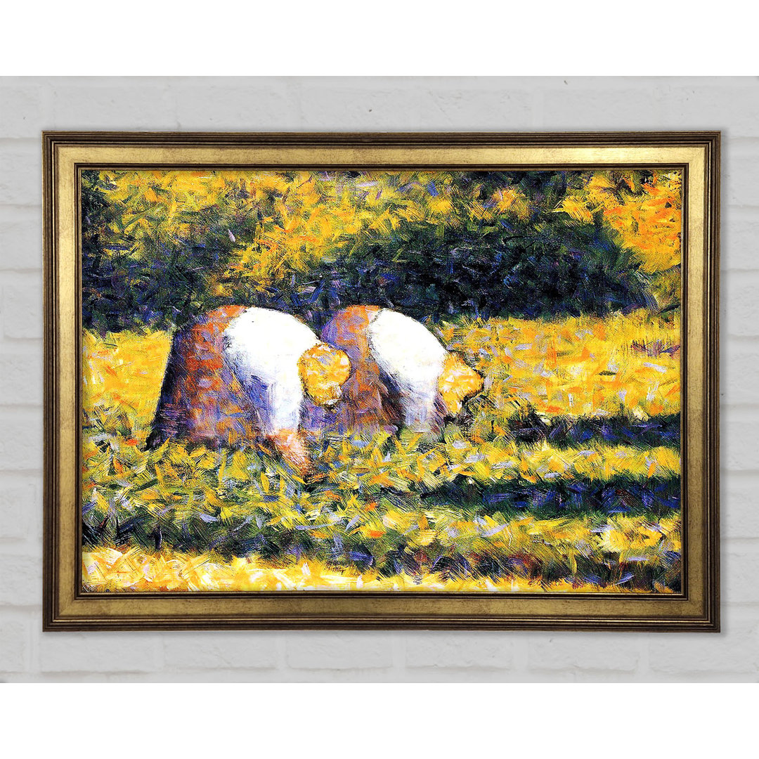 BGUC6352 von Seurat - Einzelner Bilderrahmen Kunstdrucke