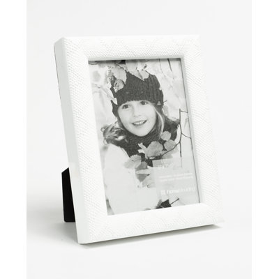 Cadre pour photo simple en bois embossé