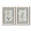 «Merry Little Christmas», ensemble de 2 reproductions d'art-54764342-54764346-54764344