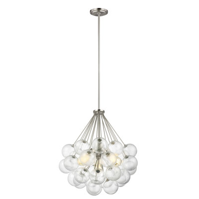Logan 3 - Light Dimmable Sphere Chandelier