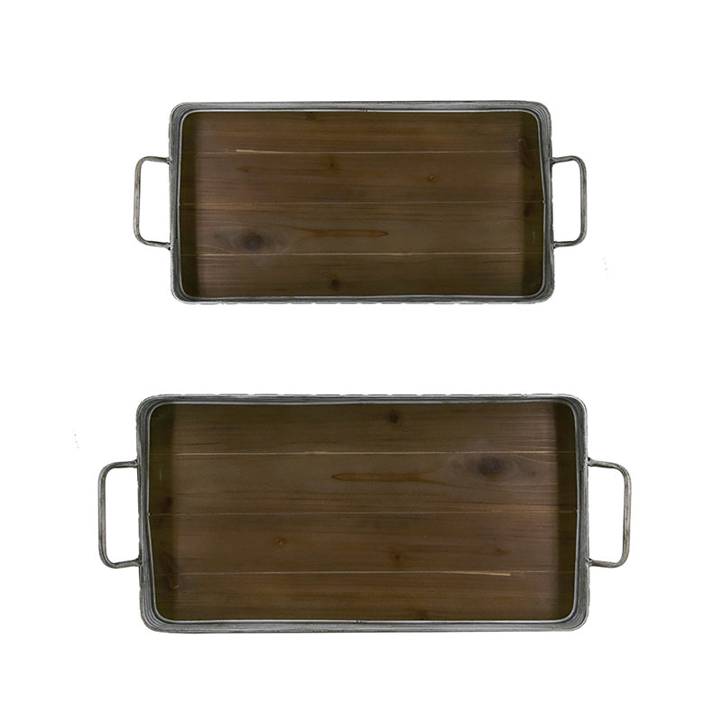 Plateaux en bois