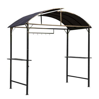 8 pi x 4 pi Pavillon de jardin en métal
